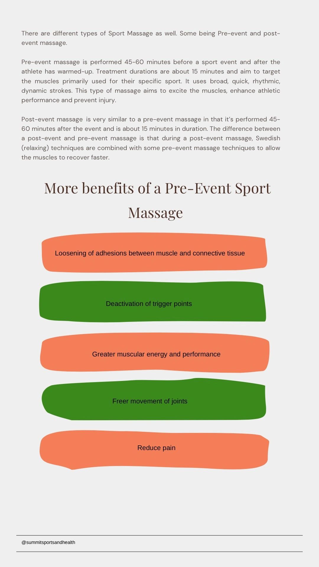 Sport Massage A Breakdown by Jenna Fahrenschon